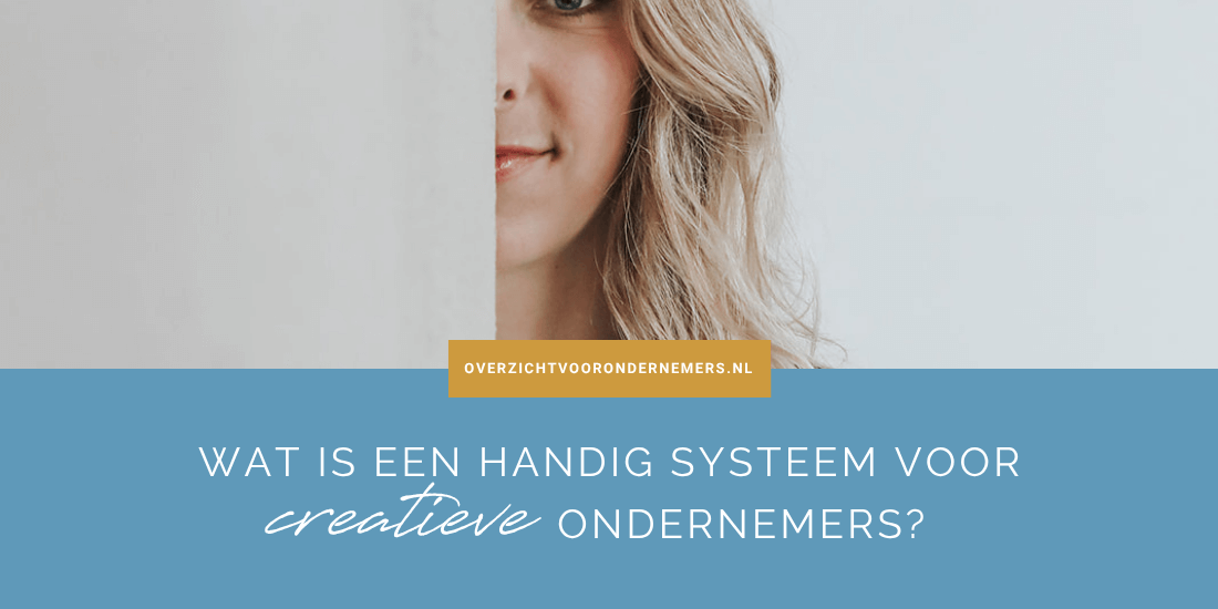 Wat is een handig systeem voor creatieve ondernemers?